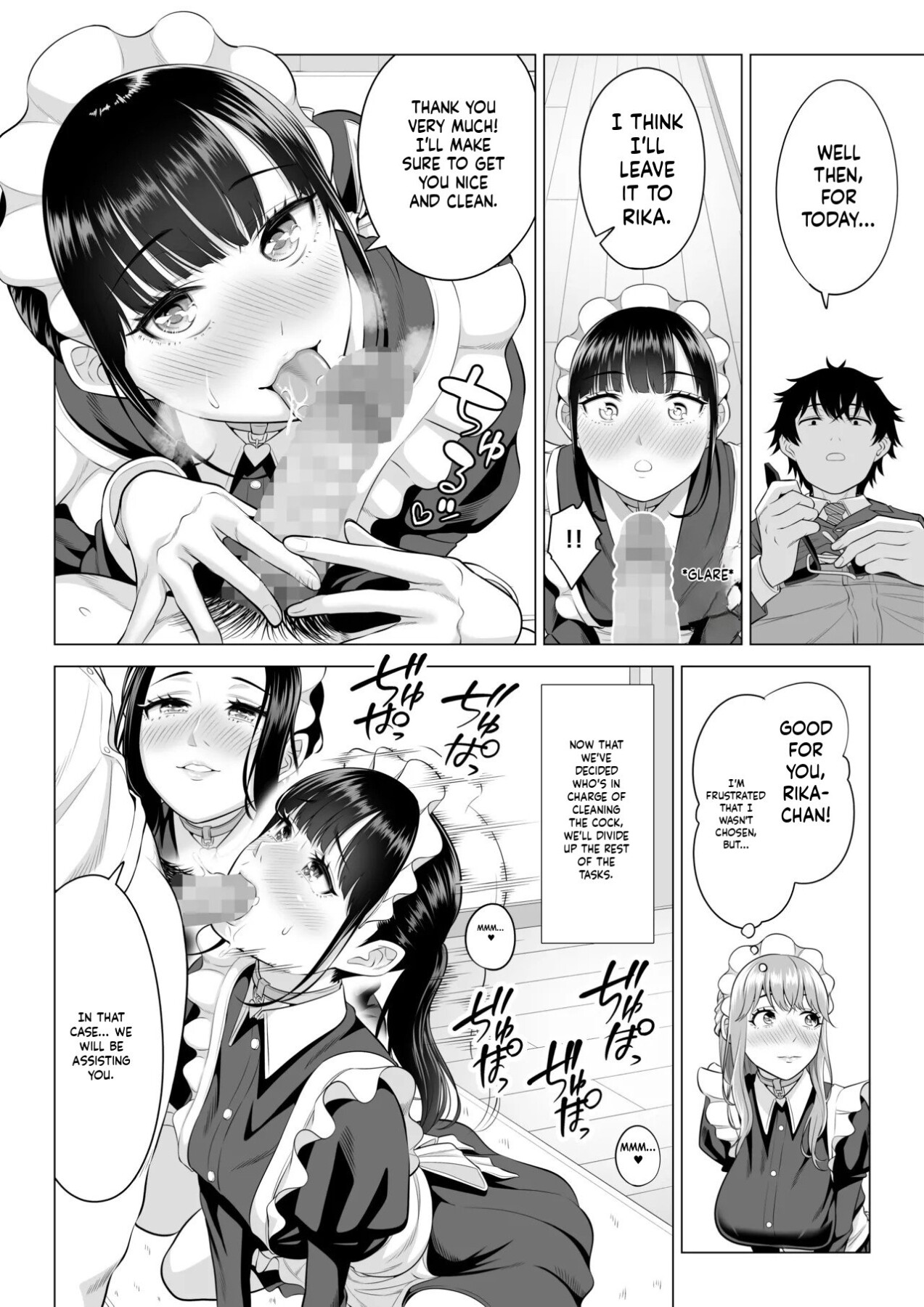 Hentai Manga Comic-In a World Where Men Are Scarce, Sperm Is a Precious Resource 3-Read-35
